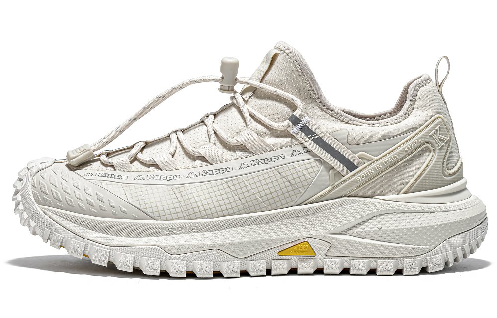 Kappa Slip Resistant And Abrasion Resistant Coverage Low Top Running Shoes Men's Malt Beige Brown