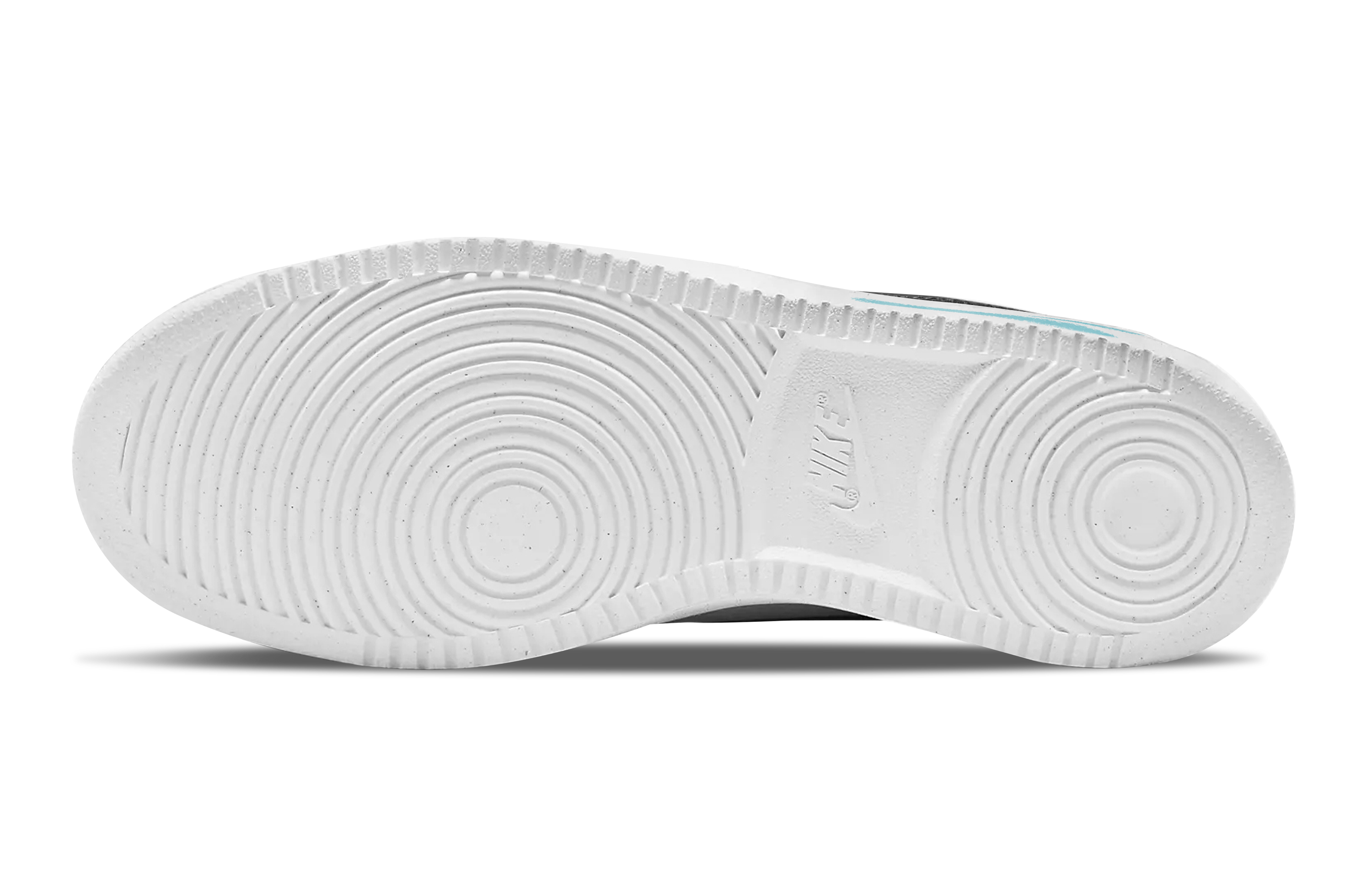 Nike Court Vision 1 Anti Slip Wear Resistant Low Top Skateboard Shoes Men's White Blue купить в интернет-магазине Yoocart с быстрой доставкой по России.