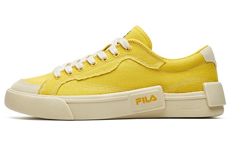 FILA FUSION Canvas Shoes 'Yellow' Women's