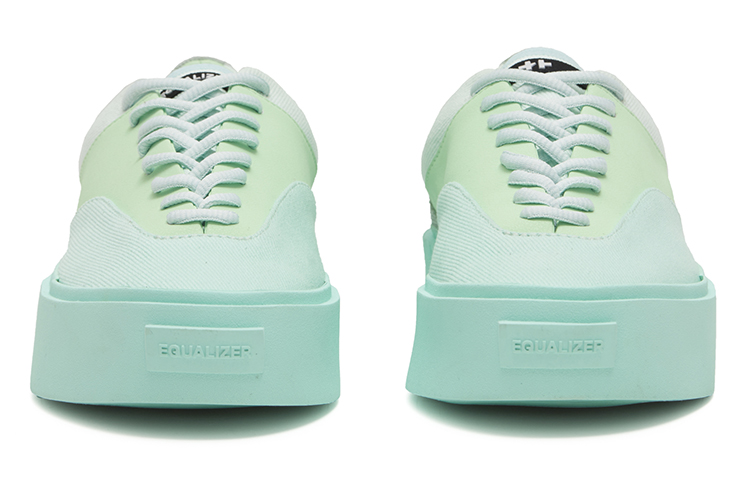 EQLZ EQUALIZER Fault Low Skateboard Shoes Unisex Neon Green Misprint