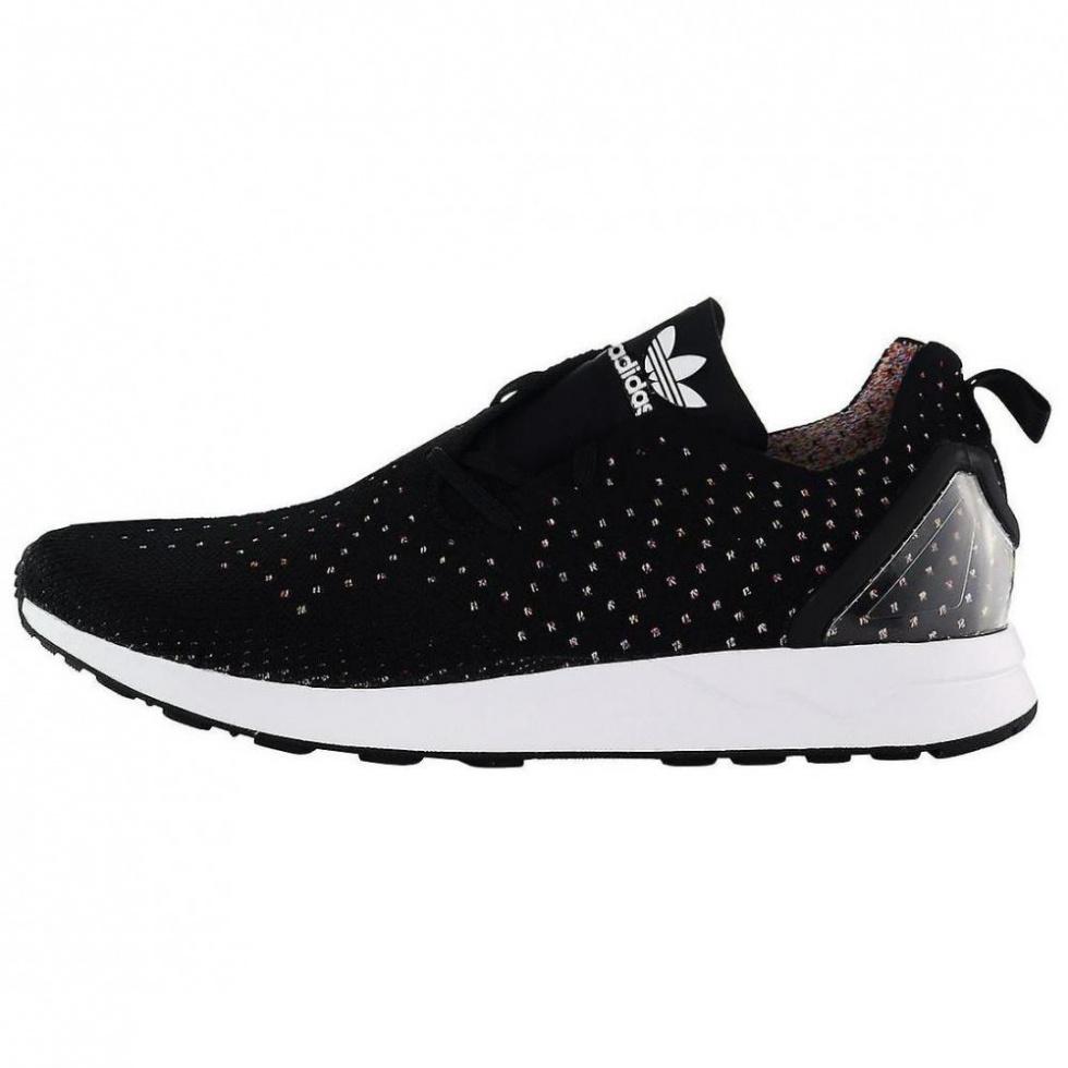 Adidas Originals ZX Flu Anti-Slip Wear-Resistant Low-Top Casual Shoes Men's Black
