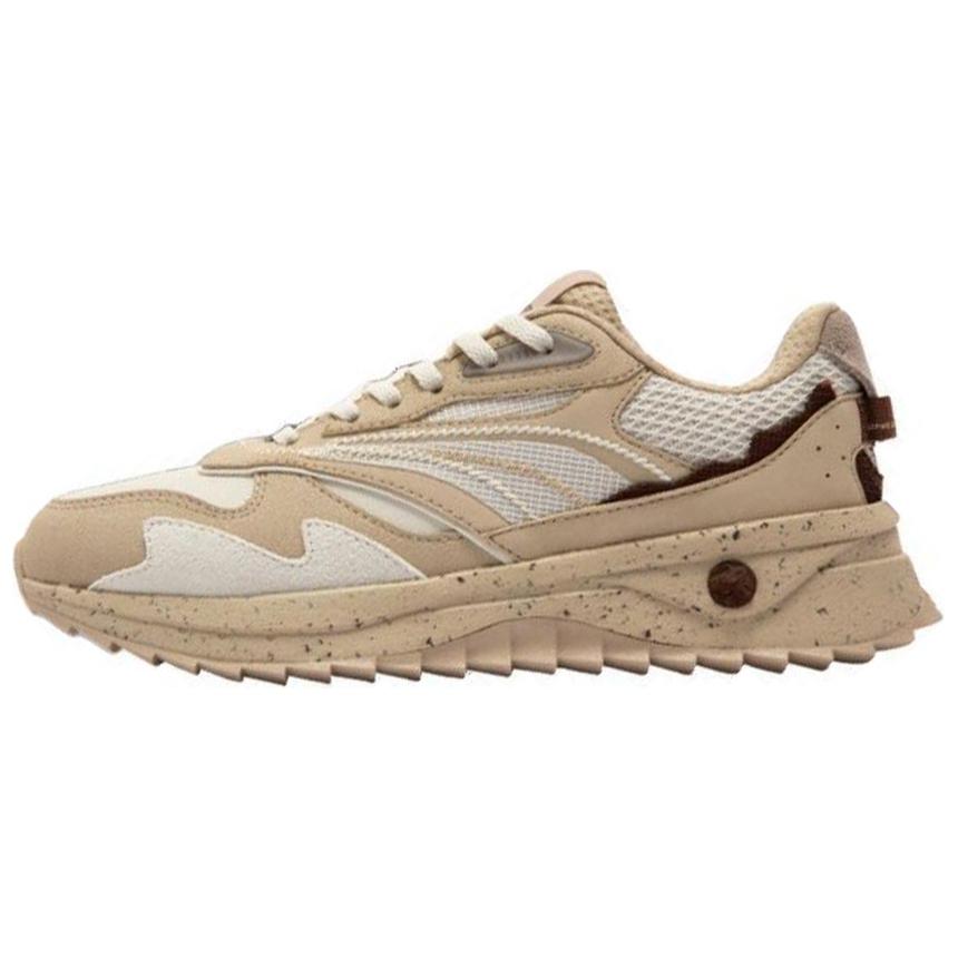 361° Life Collection Anti-Slip Wear-Resistant Low-Top Chunky Sneakers Women's White Brown