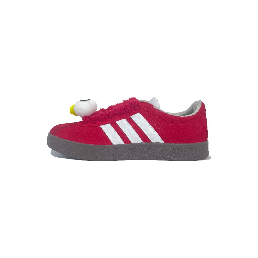 Adidas Neo Coverage Quick Dry Lightweight Low-Top Skateboard Shoes Unisex Red White