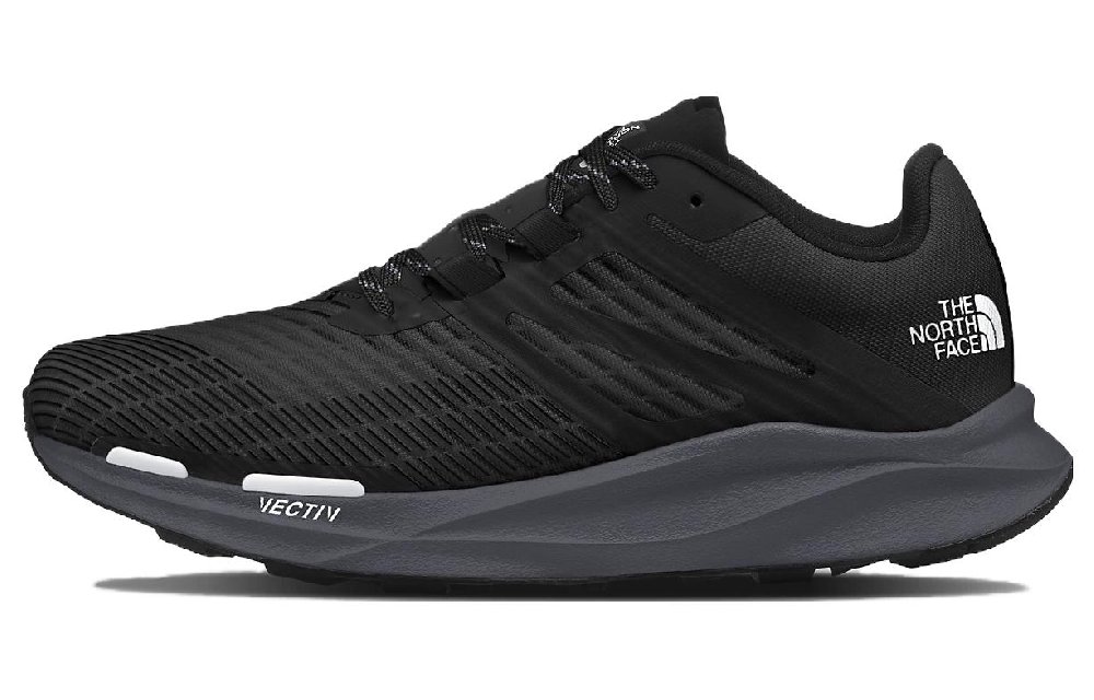 THE NORTH FACE Vectiv Enduris Cushioning, Wear Resistant Low Top Running Shoes Men's Black