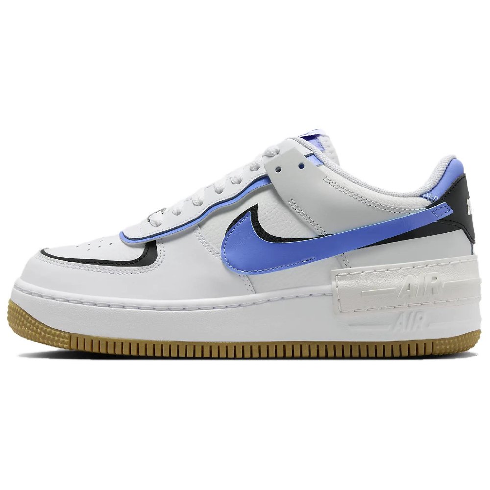 Nike Air Force 1 Low Shadow White Photon Dust Royal Pulse Women's