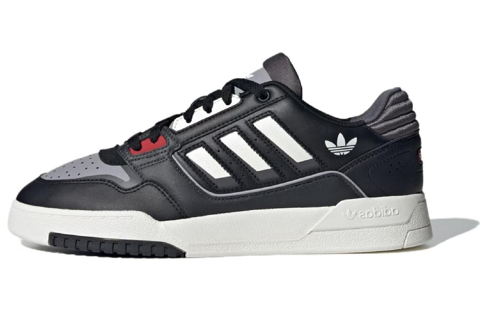 adidas originals Drop Step Low Black White