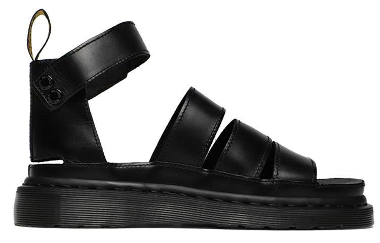 Dr. Martens Vintage Platform Hollowed Sandal Black Women's
