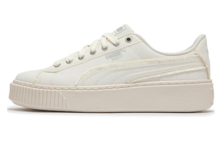 PUMA Basket Platform Fringe 'White' Women's