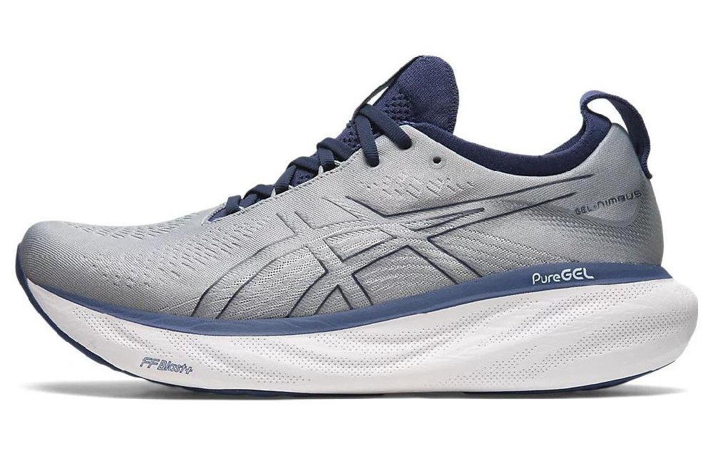 Asics Gel Nimbus 25 Wide 'Sheet Rock Indigo Blue'