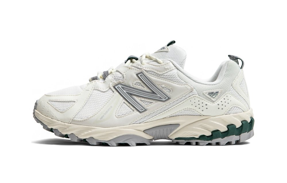New Balance 610T Boundary Of Art Green Apple Paradise Anti Slip Wear Resistant Low Top Outdoor Shoes Unisex Light Green