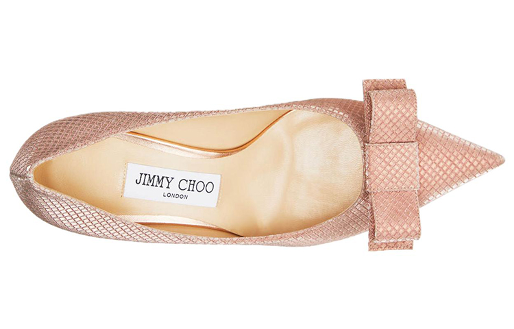 Jimmy Choo LOVE Slim Heel High Heels 6.5cm Women's Pink