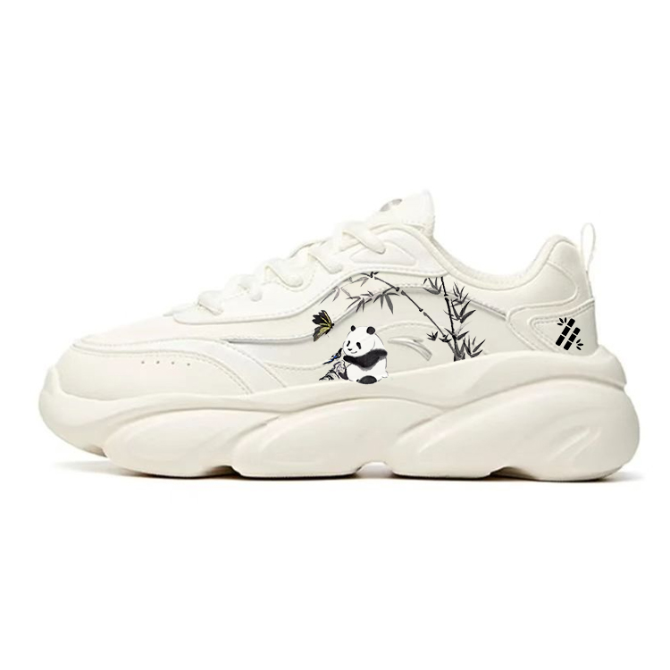 Anta ACE Anti-Slip Wear-Resistant Low-Top Chunky Sneakers Women's White