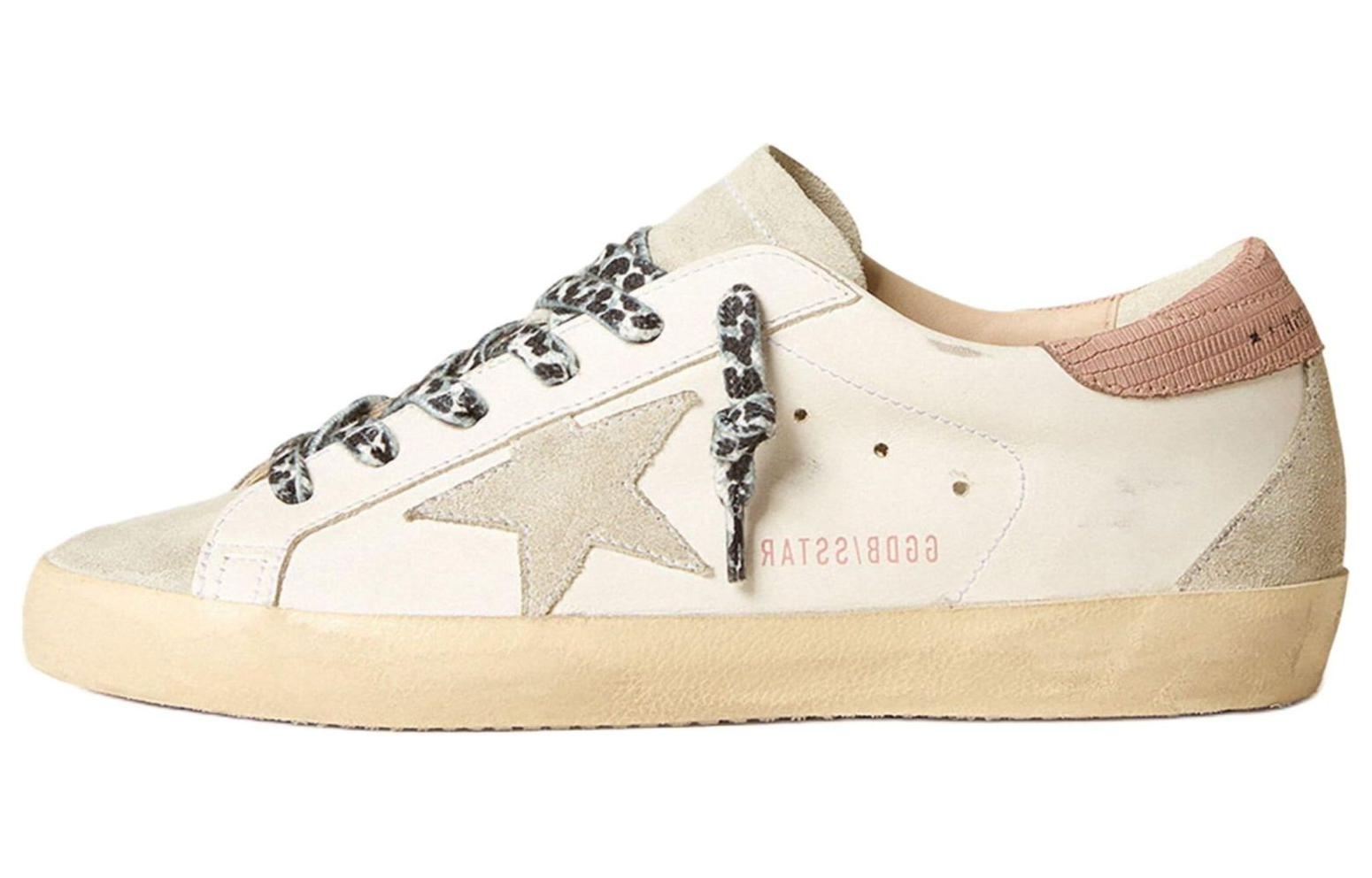 Golden Goose Super Star Panelled Leather Sneakers