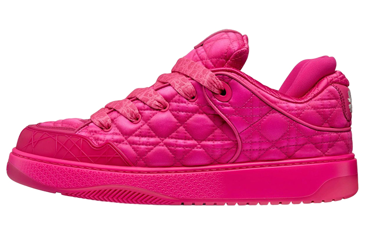 DIOR B9S Skater Erl Fuchsia Kumo Cannage Satin