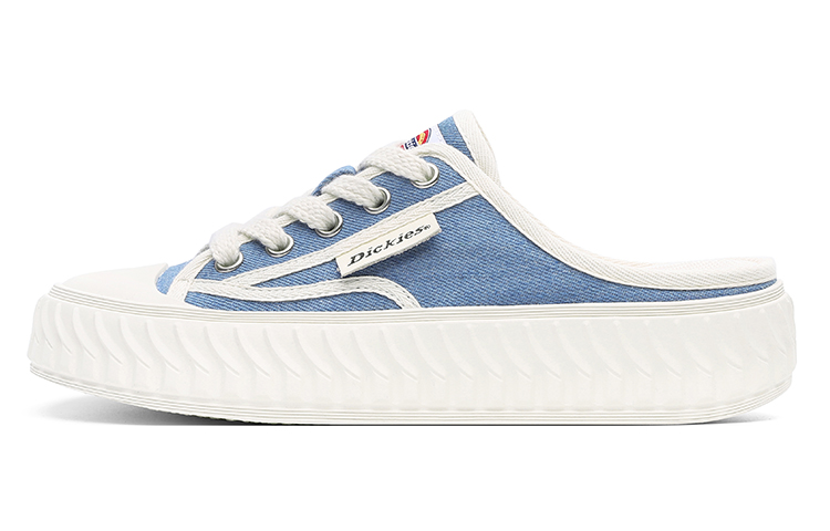 Dickies Breathable And Lightweight Low Top Canvas Shoes Women's Blue