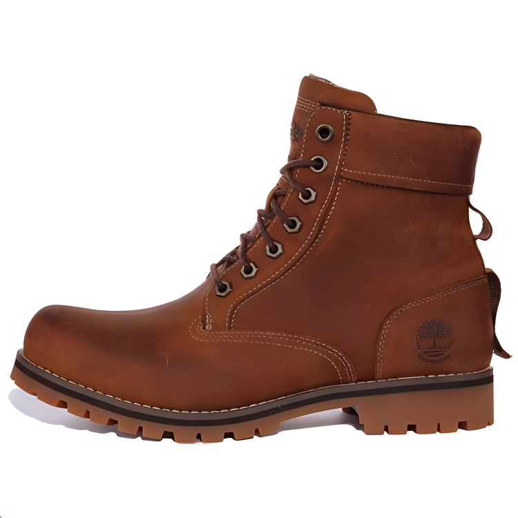 Timberland Rugged 6 Inch Waterproof Boots 'Rust Full Grain'