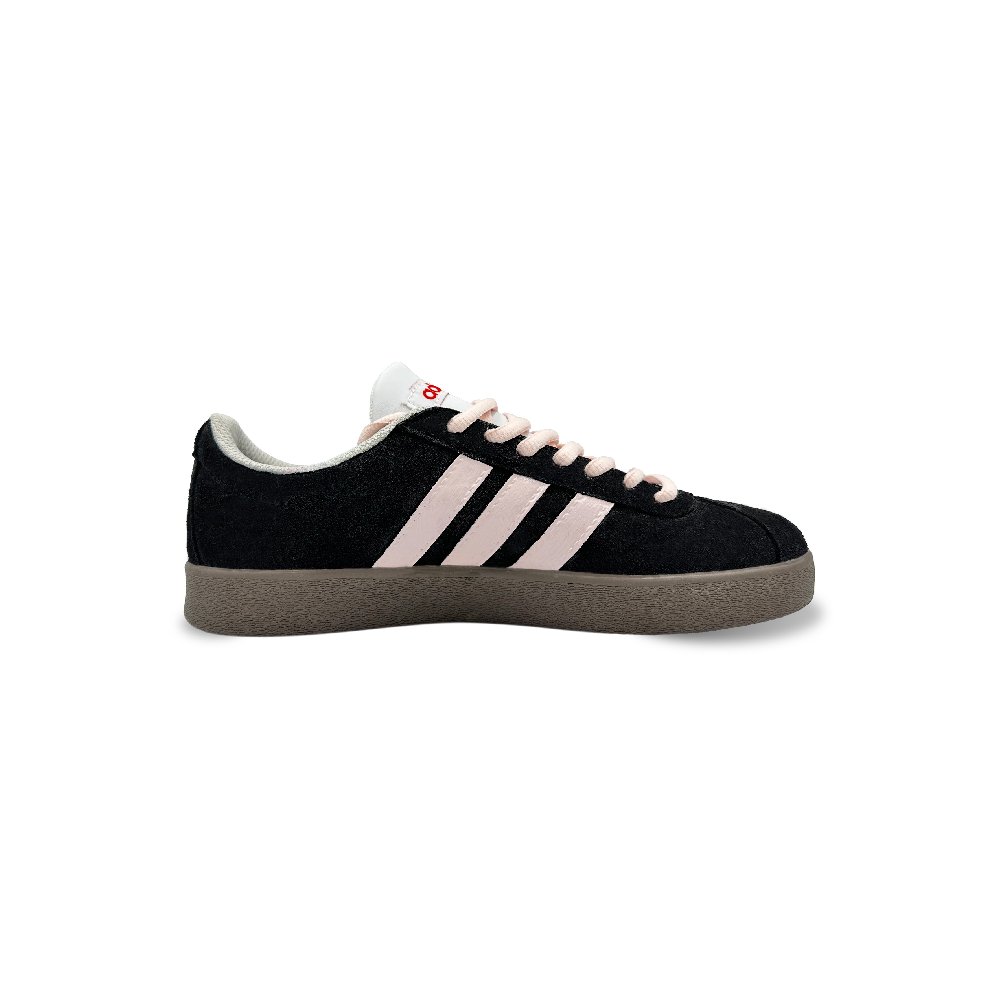 Adidas Neo VL Court 2.0 Skateboard Shoes Unisex Low top Black/Pink