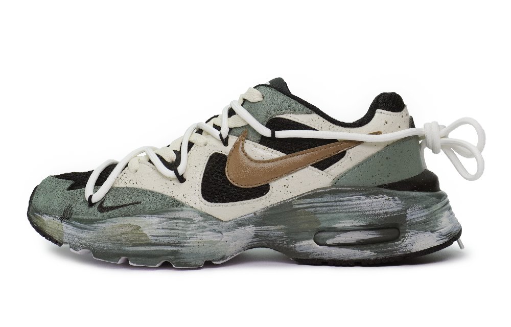 Nike Air Max Fusion Low Top Running Shoes Women's Gray