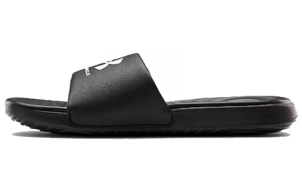 Under Armour Ansa Fixed Slides 'Black White' Women's