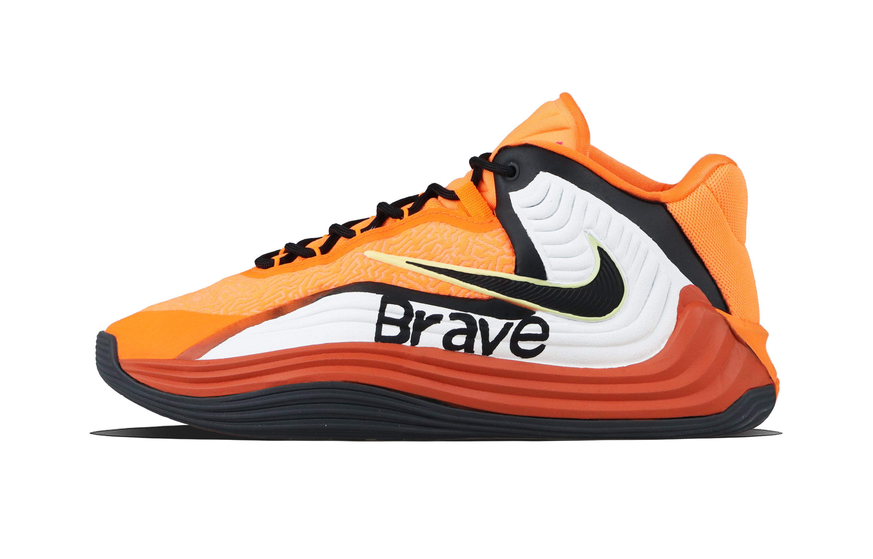 Nike Giannis Freak 7 Orange Courage Chasing Light Abrasion Resistant Basketball Shoes Unisex