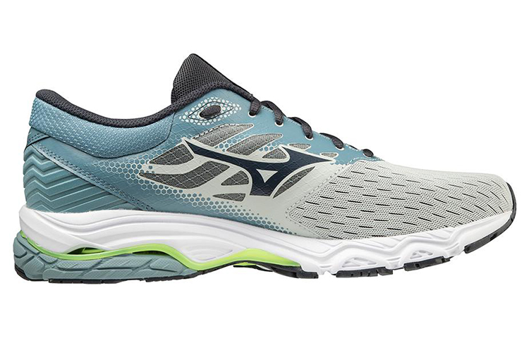 Mizuno Wave Prodigy 3 Running Shoes Men's Low top Blue/Gray/White купить в интернет-магазине Yoocart с быстрой доставкой по России.