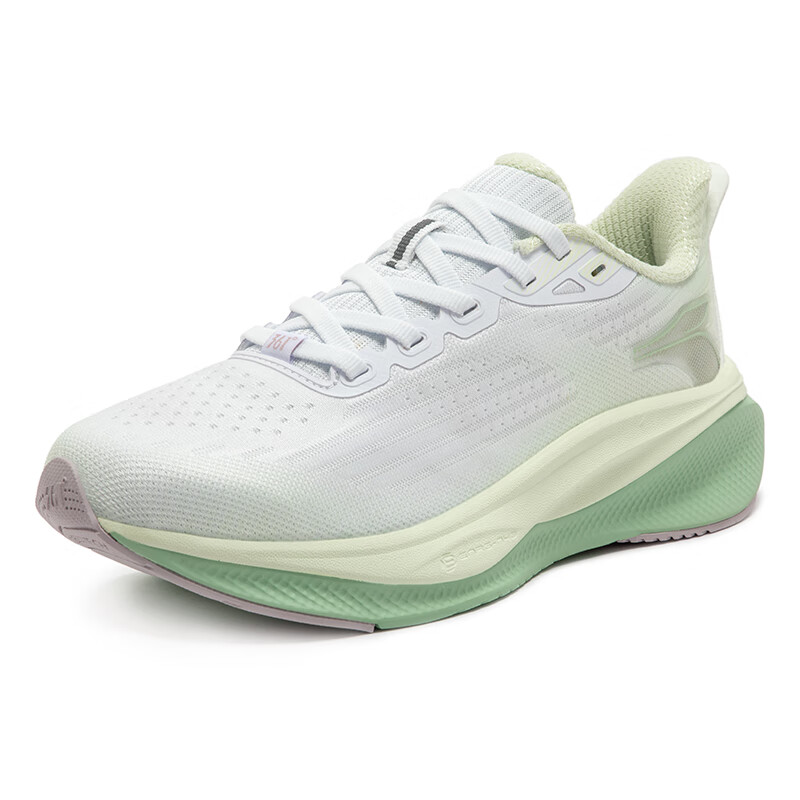 361° Magic Carpet Running Shoes Women's Low top 361 Degrees White/Melon Green купить в интернет-магазине Yoocart с быстрой доставкой по России.