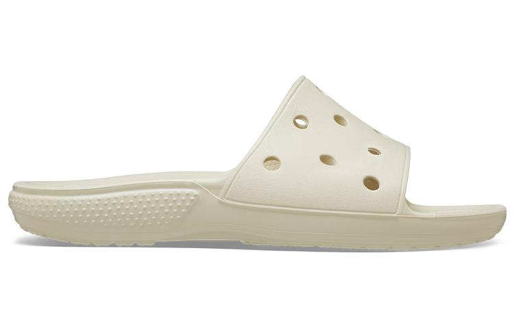 Crocs Classic Flat Sandals Unisex Beige