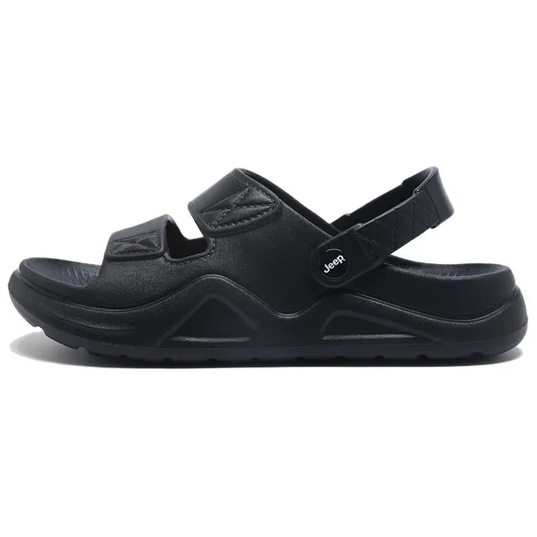 Jeep Beach Sandals Men's Black