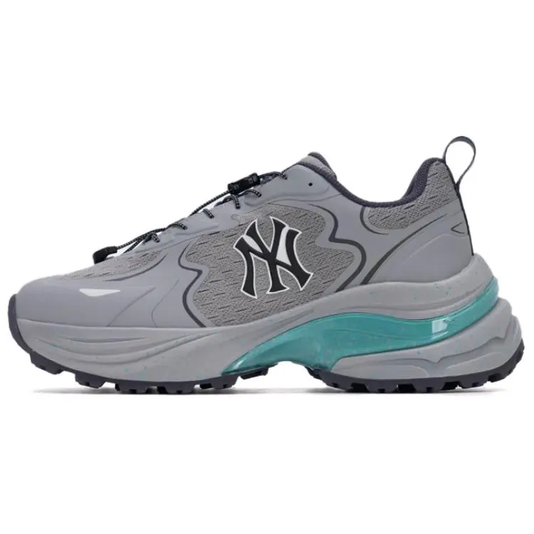 MLB Curve Runner Abrasion Resistant Breathable Low top Casual Shoes Unisex Gray