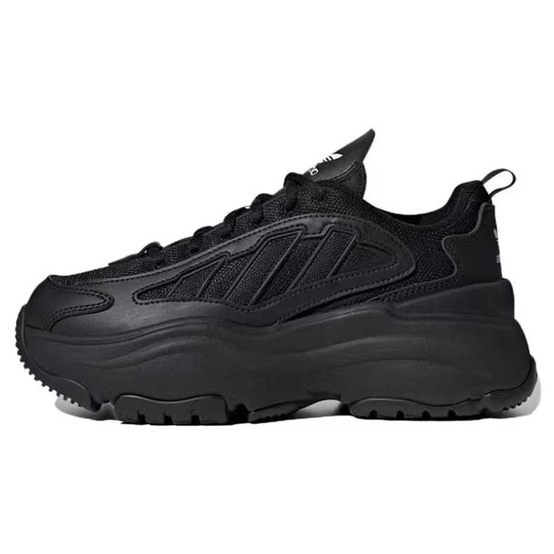 Adidas Originals OZGAIA Casual Shoes Women's Low-Top Black/Rose Red купить в интернет-магазине Yoocart с быстрой доставкой по России.