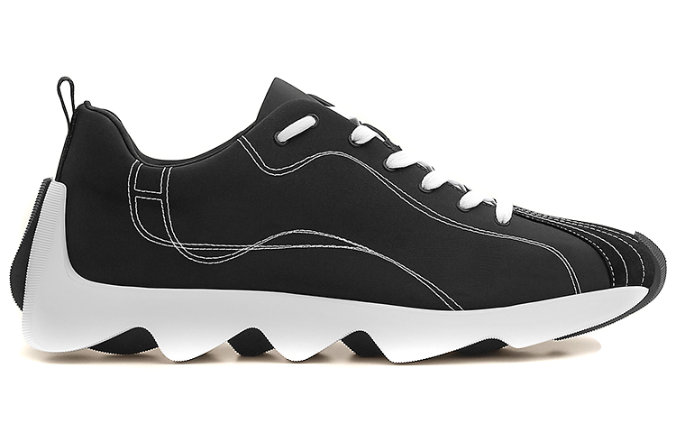 HERMES Envol Low-Top Running Shoes Men's Black