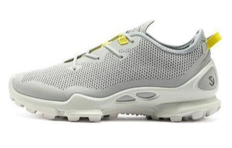 Ecco Low-Top Casual Shoes Men's Concrete Gray