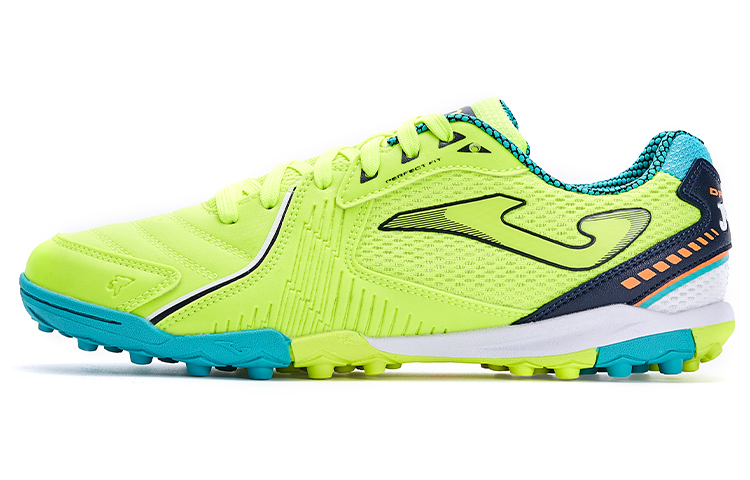 Joma TF Rubber Broken Studs Anti Slip Wear Resistant Soccer Shoes Men's Neon Green