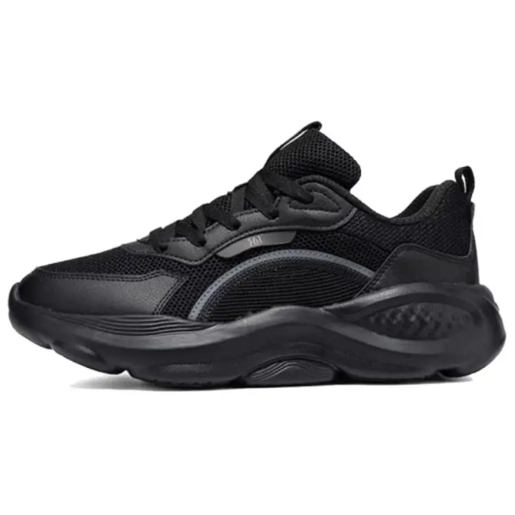 361° Shock Absorbers Slip Resistant Low top Casual Shoes Men's Black