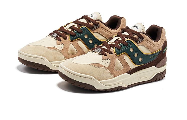 Saucony Cross 90 Low-Top Running Shoes Unisex Khaki Green