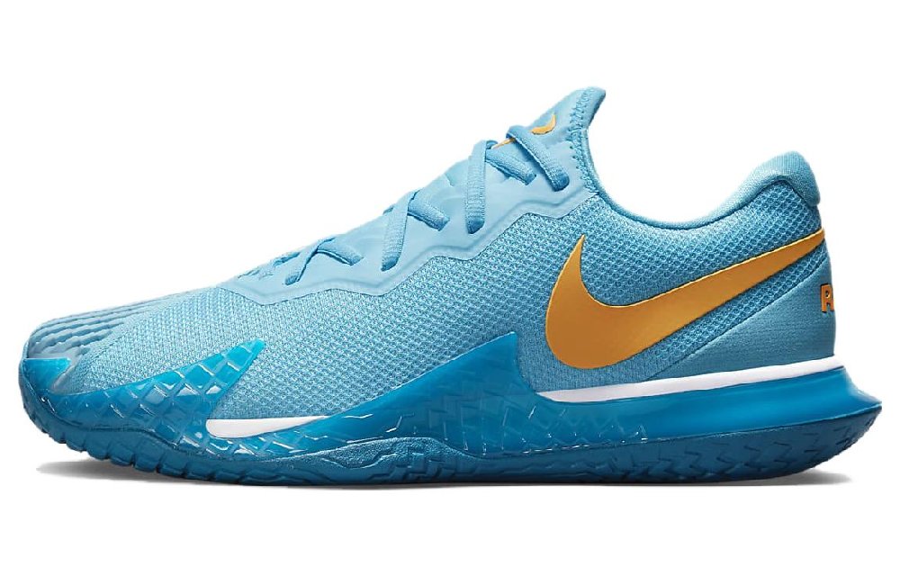 Nike Court Zoom Vapor Cage 4 Baltic Blue Vivid Orange