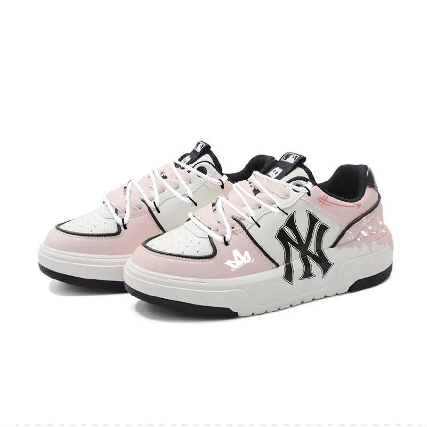 MLB Chunky Liner Lightweight Coverage Low Top Skateboard Shoes Unisex Pink