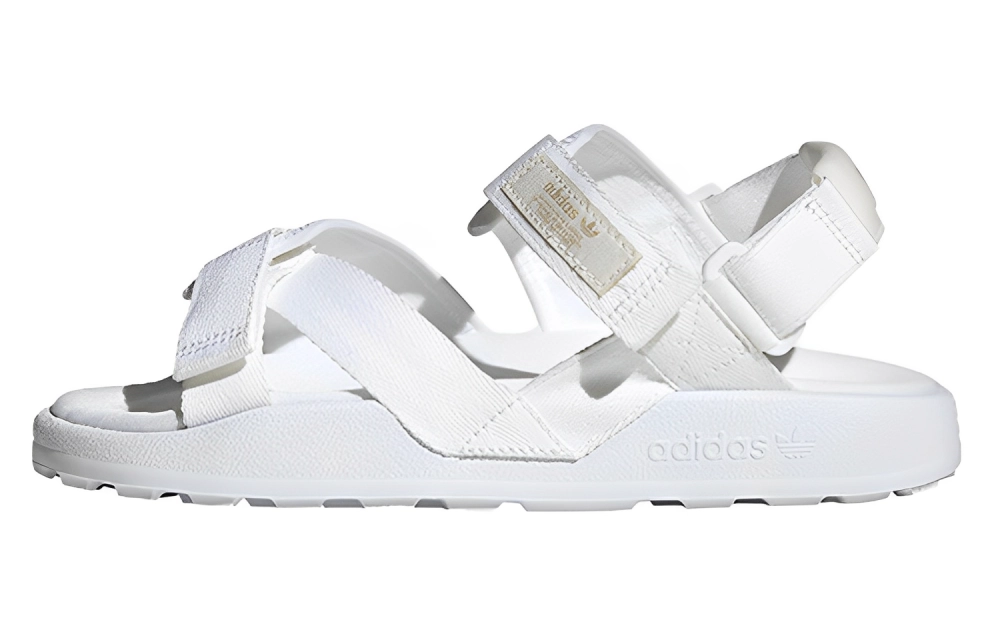 Adidas Adilette Adventure Sandals 'White Wonder Taupe' Women's