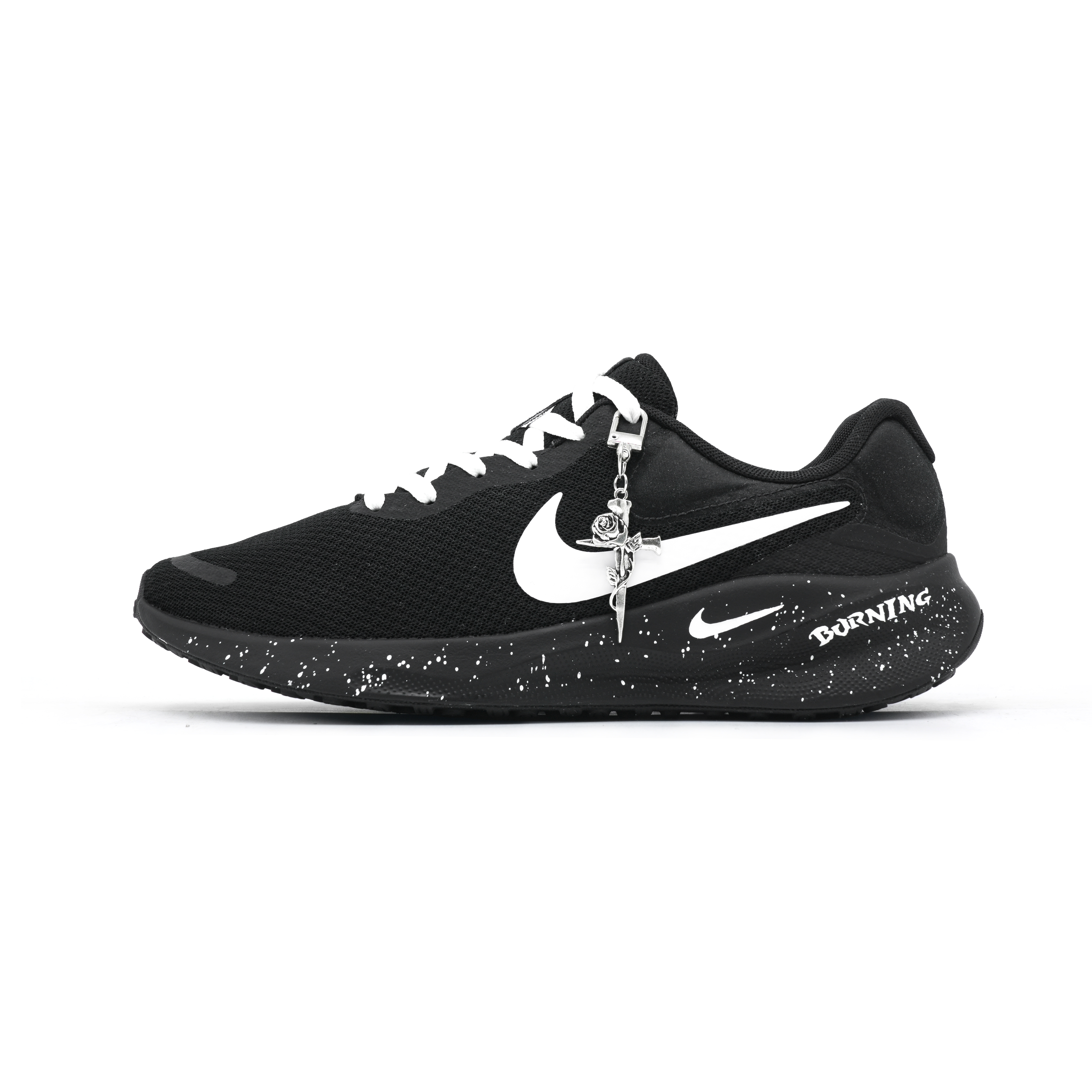 Nike REVOLUTION 7 Cushioning Low top Casual Sprint City Commute Running Shoes Unisex
