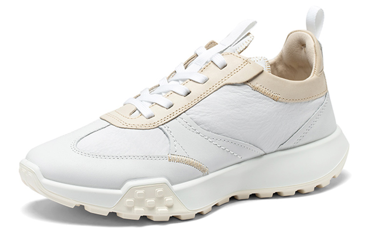 Ecco Cushioning, Slip Resistant, Abrasion Resistant Coverage Low top Running Shoes Women's White Vintage Comfortable купить в интернет-магазине Yoocart с быстрой доставкой по России.