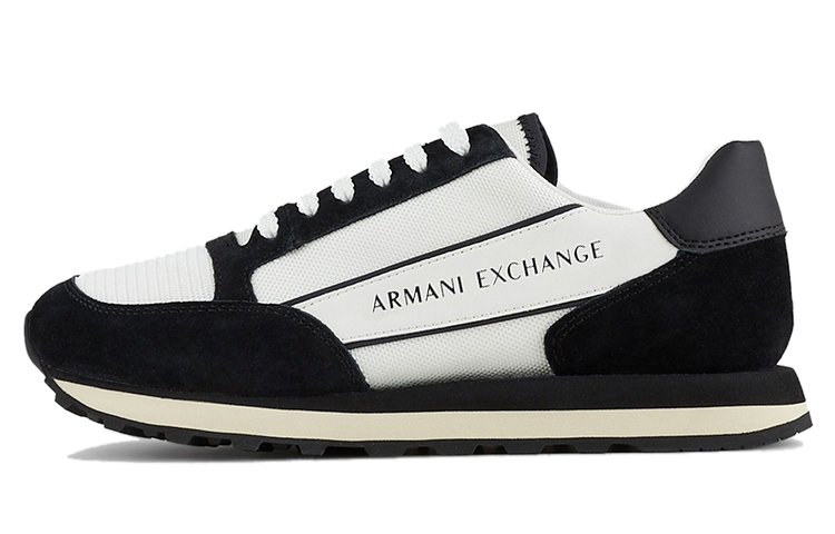 ARMANI EXCHANGE Panelled Logo-print Sneakers