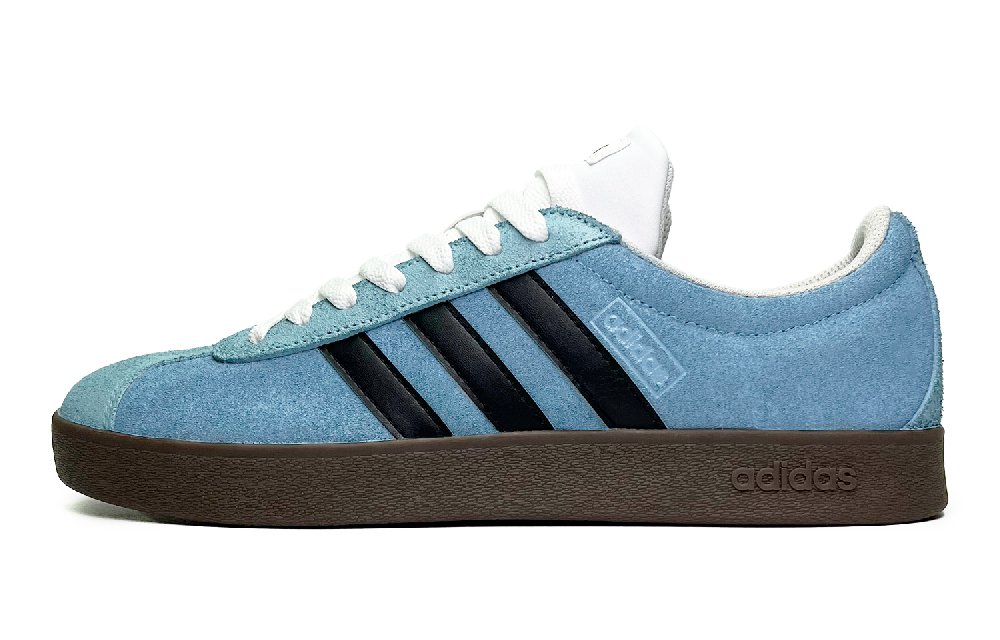 Adidas Neo Vl Court Low-Top Skateboard Shoes Unisex Blue Black