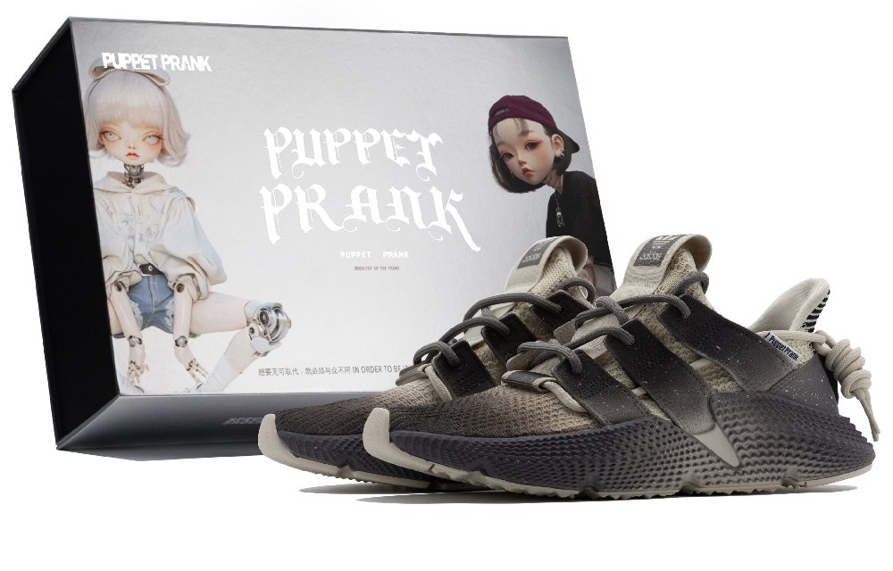 Adidas Originals PROPHERE Anti-Slip Wear-Resistant Low-Top Casual Shoes Unisex Beige Gray