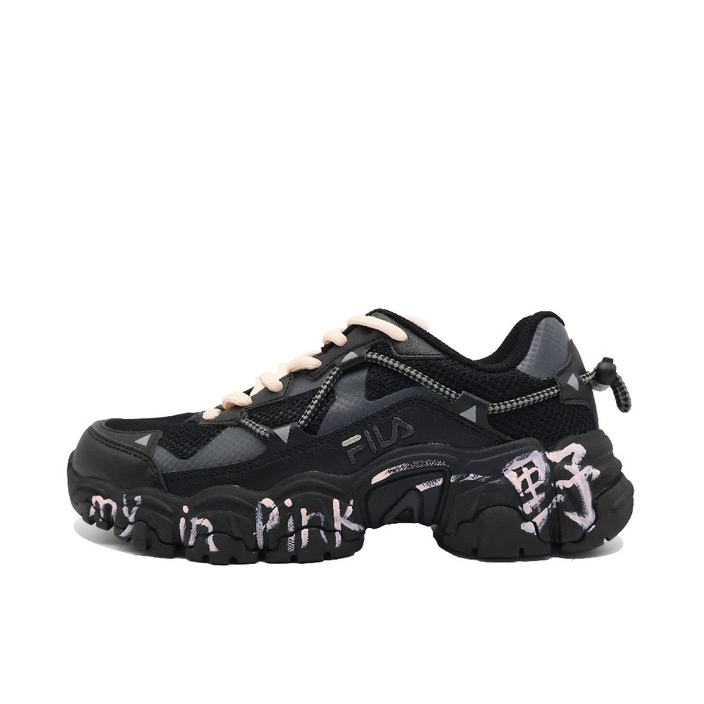 FILA Cat Claw Casual Shoes Unisex Low-Top Pink