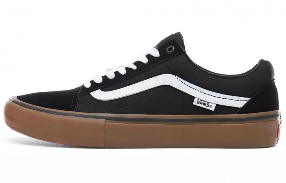 Vans Old Skool Pro Black White Gum