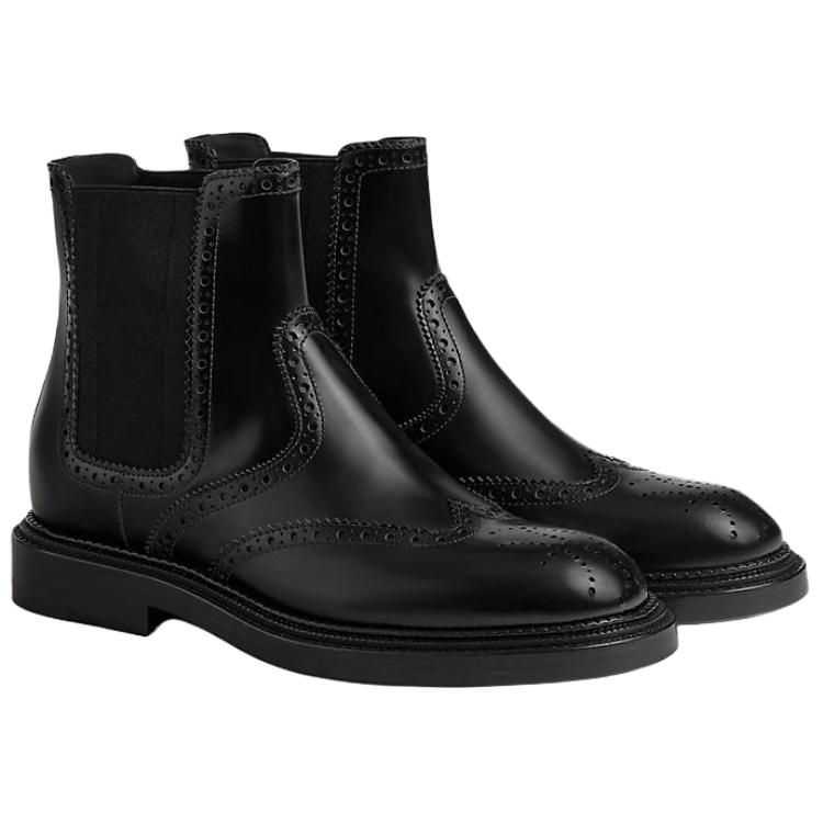 HERMES Legacy Ankle Length Chelsea Boots Women's Black купить в интернет-магазине Yoocart с быстрой доставкой по России.