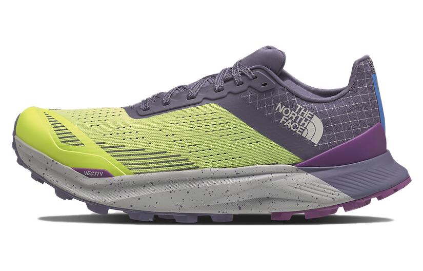 THE NORTH FACE Vectiv Traval Running Shoes Women's Low-Top Green/Purple