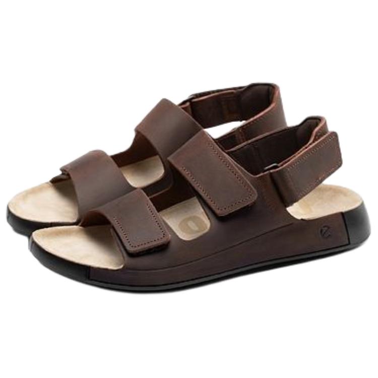 Ecco Comme Collection Beach Sandals Men's Terracotta