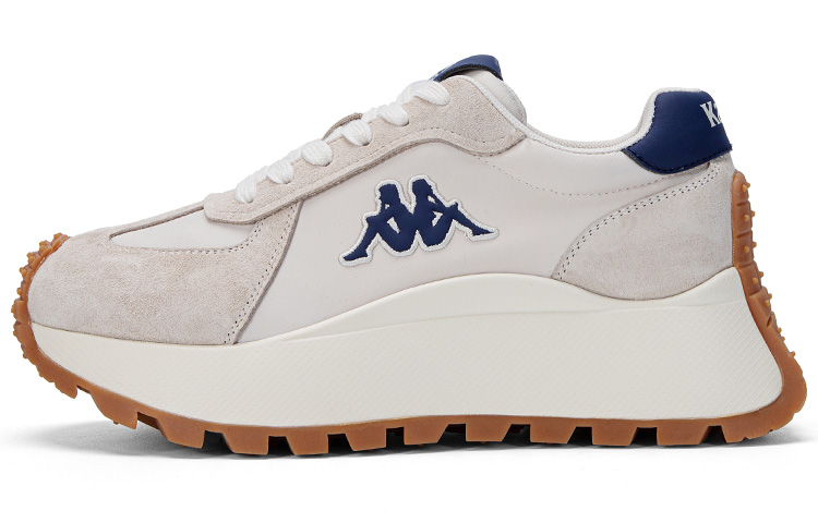 Kappa Anti-Slip Wear-Resistant Low-Top Casual Running Shoes Women's Khaki