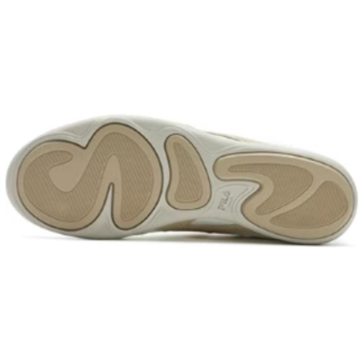 FILA Anti-Slip Wear-Resistant Low-Top Casual Shoes Men's White Gray